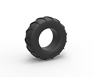 Tire for sand and snow 2 Scale 1:25