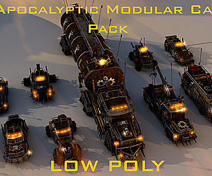 Mega Apocalyptic Modular Car Pack
