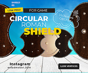 Circular Roman Shield