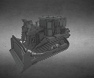 D9 Caterpillar 3D print model