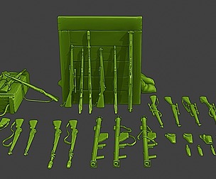 Ww2 US Items and Equipment Pack1