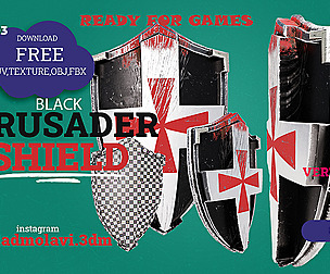 Black Crusader Shield