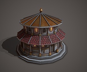 Ancient Temple Saturn