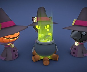 Witches - Halloween character pack