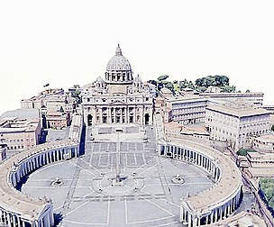 St Peters Square-San Pietro- Vatican