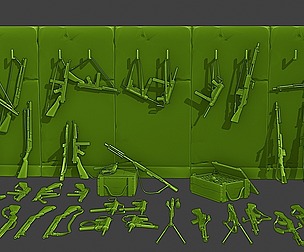 Ww2 US Items and Equipment Pack2