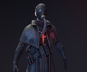 Post apocalyptic Priest