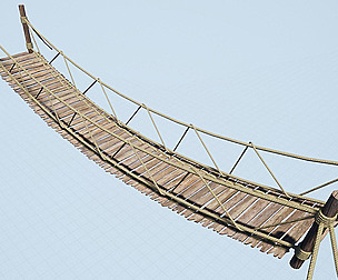 Rope bridge