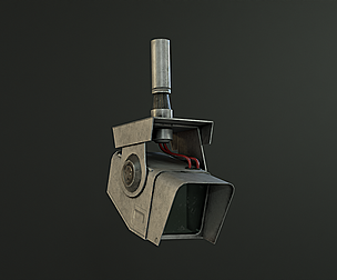 Low Poly Sci-fi Monitor or Camera