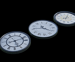 Vintage Clock Pack with Multiple 4K Material sets