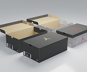 Jordans Shoe Box Set with 4K Textures