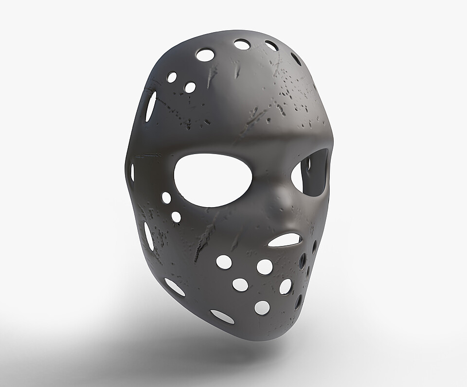 Scary Hockey Mask Printable