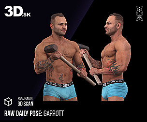 Raw Daily Pose Scan | Garoth Maul