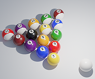 Realistic Cueball Set With 4K Textures
