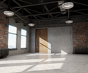 Industrial Loft with 8K and 4K Textures
