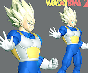 Vegeta SSJ - Dragon Ball