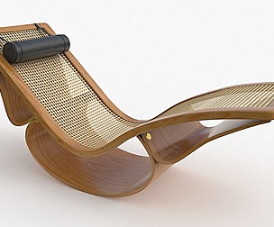 Rio Chaise Lounge Teak Vray