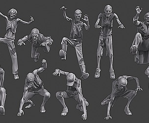 Casual Zombie CZ3 Pack 1