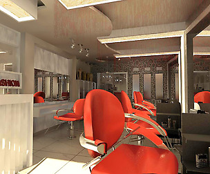 Hairdressing room 001