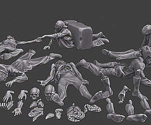 Zombie Crushed and Breaks Pack 1
