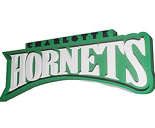 Hornets logo word