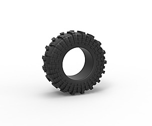 Offroad tire 54 Scale 1:25