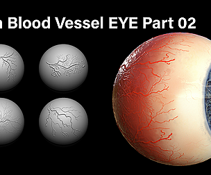 04 Brush Blood Vessel EYE Part 02