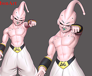 Kid Buu - Dragon Ball Fanart