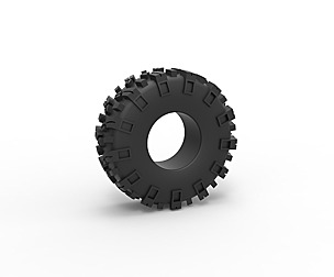 Offroad tire 55 Scale 1:25