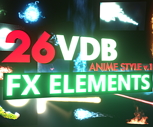 26 VDB FX ELEMENT ANIME STYLE v1