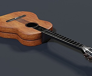Wooden Guitar