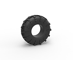 Offroad tire 56 Scale 1:25