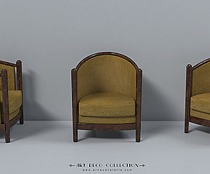 Arm Chair Art Deco