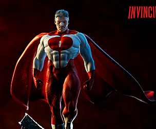 Omni-Man Invincible 3D print model