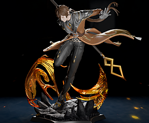 Zhongli - Fan art Statue 3D print model