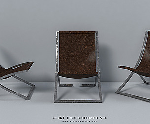 Long Chair Art Deco