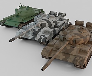 T-55A Soviet Tank