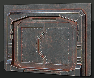 Sci-Fi Door Alpha - Free