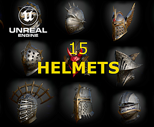 15 Helmets Game Ready