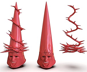 The Penitent One Helmet Blasphemous Stoic Mask