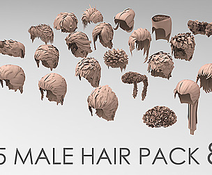 25 male hair pack 8