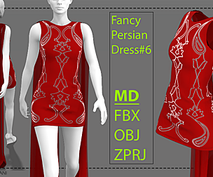 Fancy Persian Dress #6
