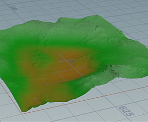 50 Terrain Base Meshes: Hills #1