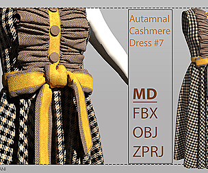 Autumnal Cashmere Dress #7