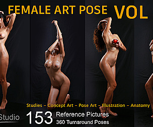 Female Art Pose - Vol 06 - Reference Pictures