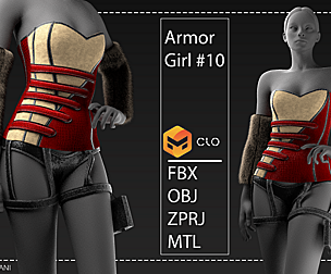 Armor Girl #10