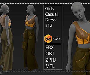 Girls Casual Dress #12