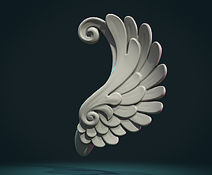 Stylized Wing
