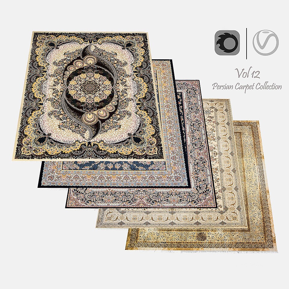 Persian Carpet Collectionvol124k texture