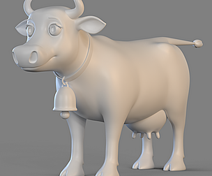 Cartoon Cow